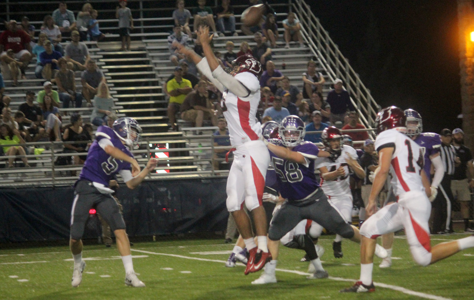 Chi-Hi football at Eau Claire Memorial 9-14-18